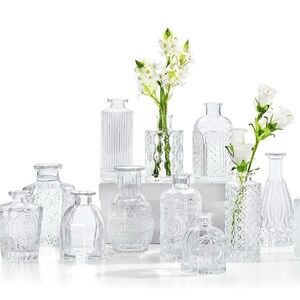 8 Bud Vases